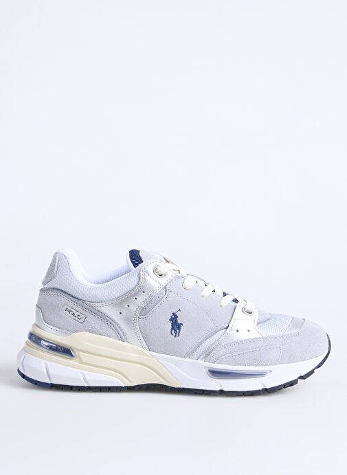 Polo Ralph Lauren Gri Erkek Sneaker TRACKSTR 250-SNEAKERS-LOW TOP LACE - Görsel 2