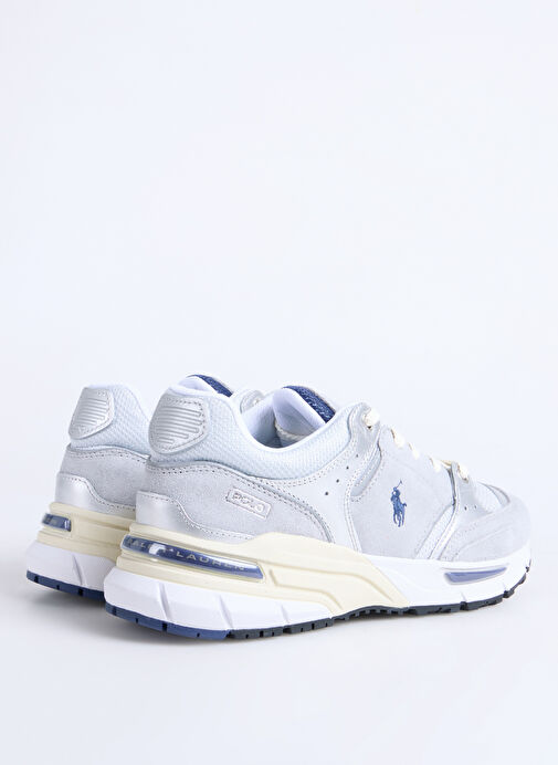 Polo Ralph Lauren Gri Erkek Sneaker TRACKSTR 250-SNEAKERS-LOW TOP LACE - Görsel 4