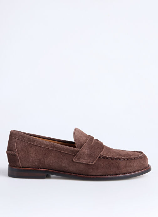 Polo Ralph Lauren Kahverengi Erkek Deri Loafer ALSTON PENNY-CASUAL SHOE-LOAFER - Görsel 2