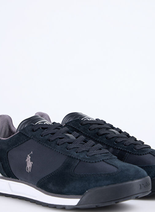 Polo Ralph Lauren Siyah Erkek Sneaker VARICK PP-SNEAKERS-LOW TOP LACE - Görsel 6