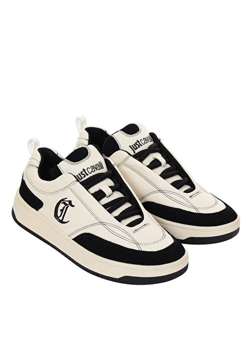 Just Cavalli Beyaz Erkek Sneaker FONDO AZULA DIS.01 - Görsel 3