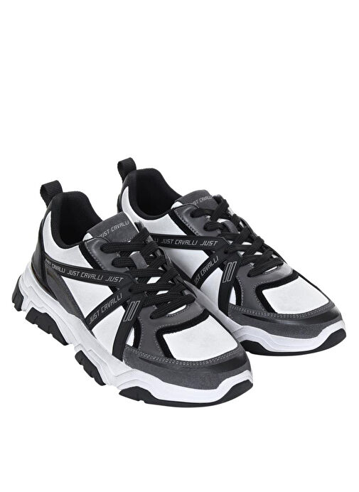 Just Cavalli Beyaz Erkek Sneaker FONDO LIUK DIS. SH5 - Görsel 3