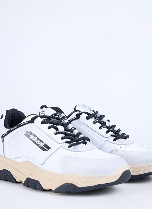 Just Cavalli Beyaz Erkek Sneaker FONDO LIUK DIS. 1B - Görsel 6