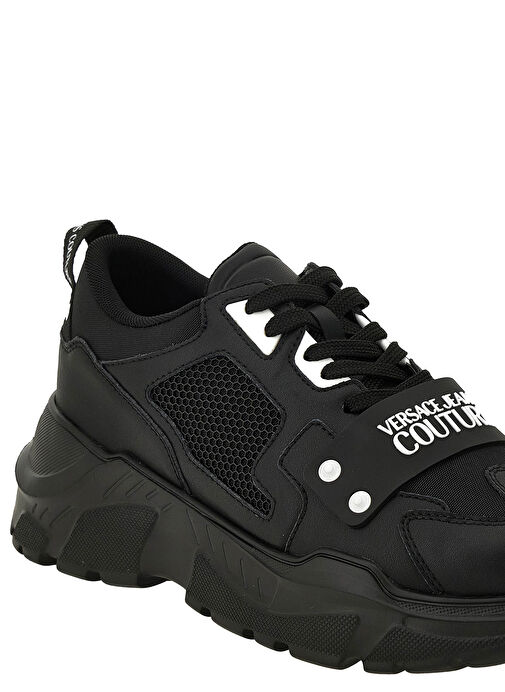 Versace Jeans Couture Siyah Erkek Sneaker FONDO SPEEDTRACK DIS. SC4 - Görsel 5