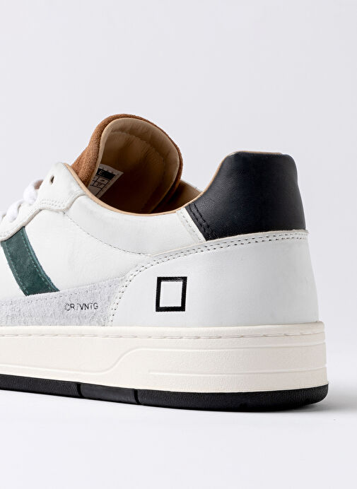 D.a.t.e Çok Renkli Erkek Deri Sneaker COURT 2.0 VINTAGE - Görsel 6