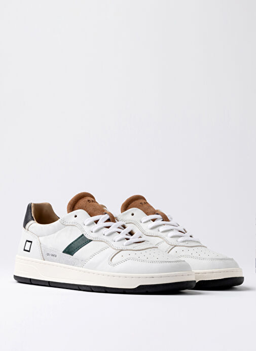 D.a.t.e Çok Renkli Erkek Deri Sneaker COURT 2.0 VINTAGE - Görsel 3