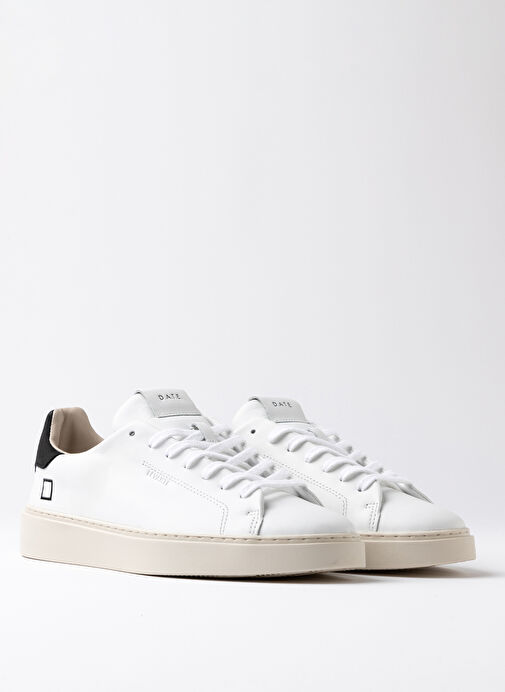 D.a.t.e Beyaz Erkek Deri Sneaker LEVANTE - Görsel 3