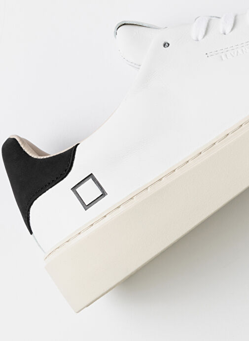 D.a.t.e Beyaz Erkek Deri Sneaker LEVANTE - Görsel 4