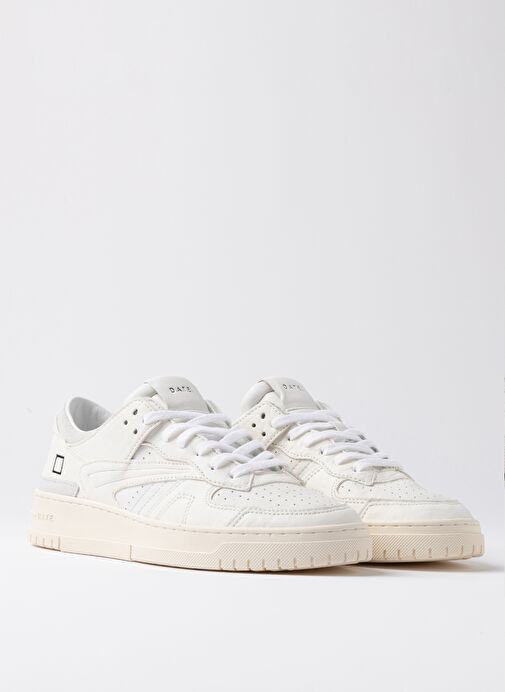 D.a.t.e Beyaz Erkek Deri Sneaker TORNE - Görsel 3