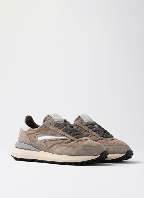 D.a.t.e Gri Erkek Sneaker ATHLETA TOUCH - Görsel 3