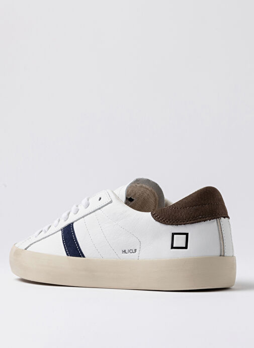 D.a.t.e Beyaz Erkek Deri Sneaker HILL LOW - Görsel 5