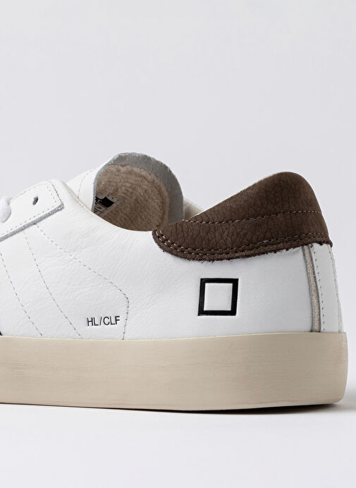 D.a.t.e Beyaz Erkek Deri Sneaker HILL LOW - Görsel 6