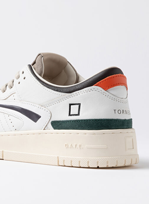 D.a.t.e Beyaz Erkek Deri Sneaker TORNE - Görsel 4