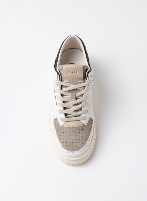 D.a.t.e Beyaz Erkek Deri Sneaker TORNE - Görsel 5