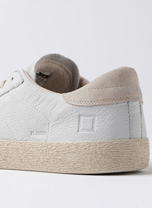 D.a.t.e Beyaz Erkek Deri Sneaker HILL LOW - Görsel 6