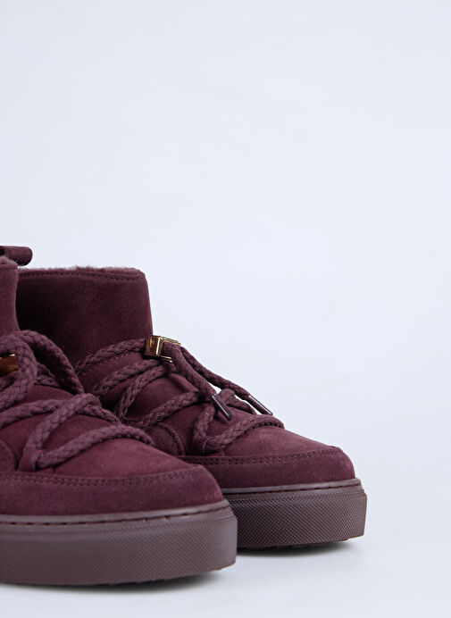 İnuikii Bordo Kadın Deri Kar Botu CLASSIC LOW - Görsel 6