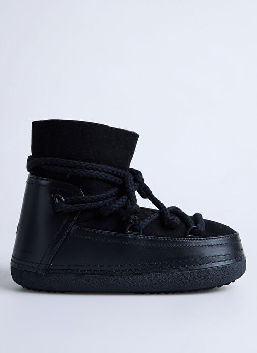 İnuikii Siyah Kadın Deri Kar Botu CLASSIC2 - Görsel 2