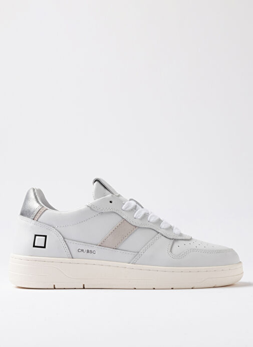 D.a.t.e Beyaz Kadın Deri Sneaker COURT - Görsel 2