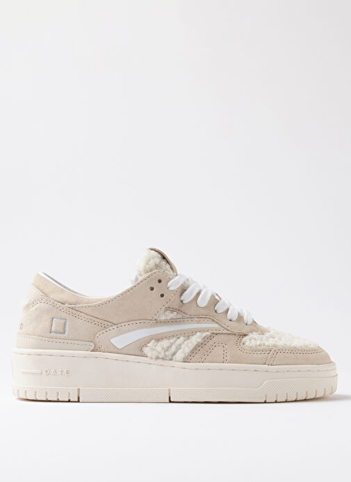 D.a.t.e Beyaz Kadın Sneaker TORNEO TEDDY - Görsel 2