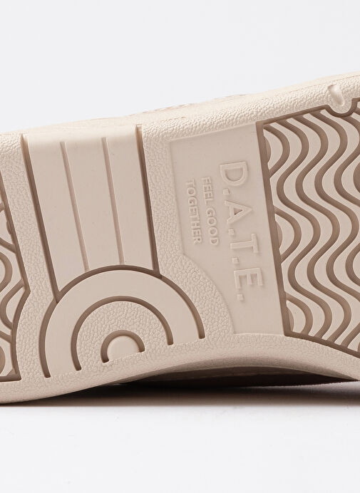 D.a.t.e Gül Kurusu - Çok renkli Kadın Deri Sneaker COURT - Görsel 4