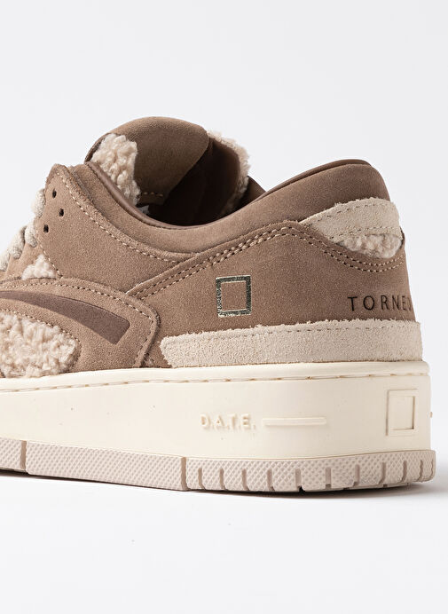 D.a.t.e Bej Kadın Sneaker TORNEO TEDDY - Görsel 4