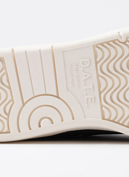 D.a.t.e Kahverengi Kadın Deri Sneaker COURT - Görsel 4