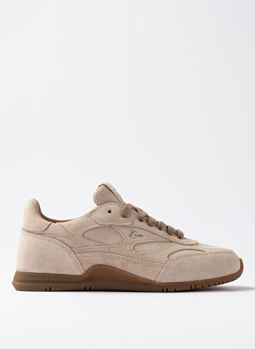 D.a.t.e Bej Kadın Deri Sneaker FUGA LOW - Görsel 2