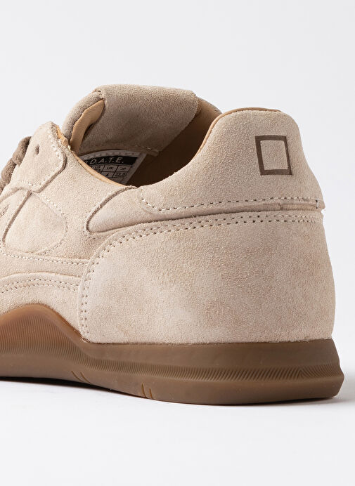 D.a.t.e Bej Kadın Deri Sneaker FUGA LOW - Görsel 4