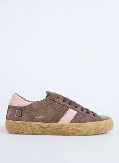 D.a.t.e Kahverengi Kadın Deri Sneaker HILL LOW - Görsel 2