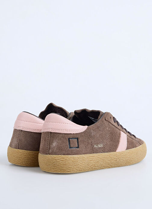 D.a.t.e Kahverengi Kadın Deri Sneaker HILL LOW - Görsel 4