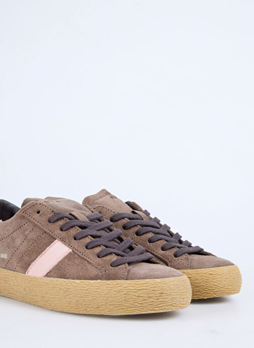 D.a.t.e Kahverengi Kadın Deri Sneaker HILL LOW - Görsel 6