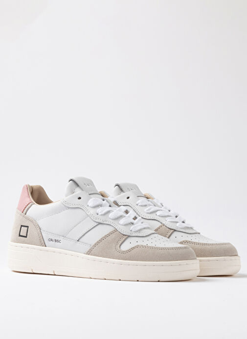 D.a.t.e Beyaz Kadın Deri Sneaker COURT - Görsel 3