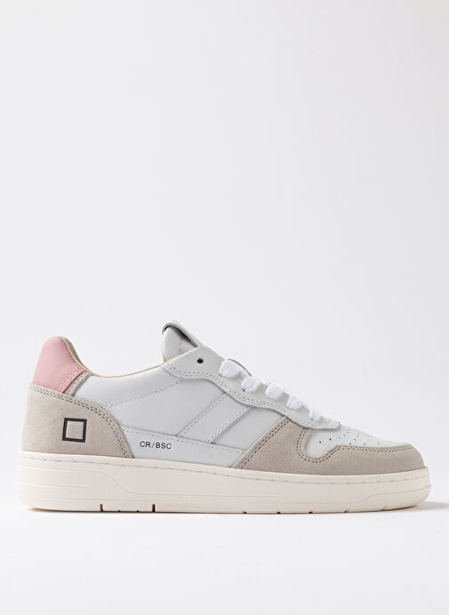 D.a.t.e Beyaz Kadın Deri Sneaker COURT - Görsel 2