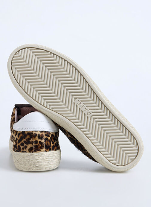 D.a.t.e Kahverengi Kadın Deri Sneaker HILL LOW - Görsel 5