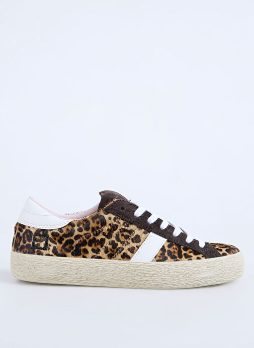 D.a.t.e Kahverengi Kadın Deri Sneaker HILL LOW - Görsel 2