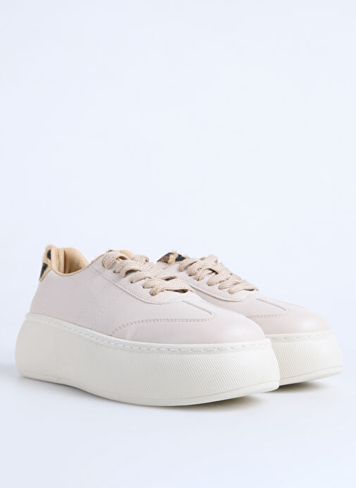 F By Fabrika Bej Kadın Sneaker DARIA - Görsel 3