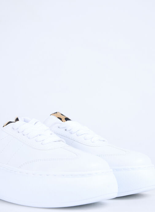 F By Fabrika Beyaz Kadın Sneaker DARIA - Görsel 6