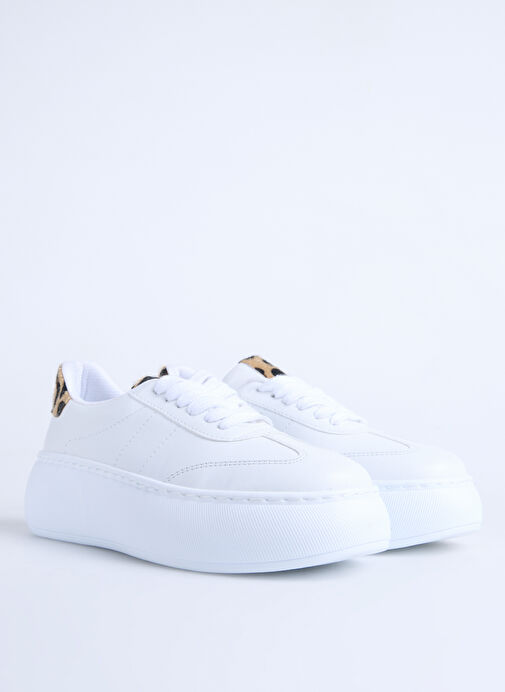 F By Fabrika Beyaz Kadın Sneaker DARIA - Görsel 3