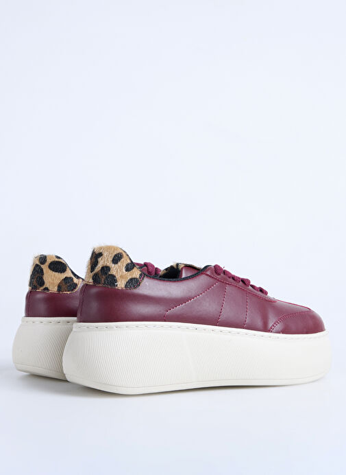 F By Fabrika Bordo Kadın Sneaker DARIA - Görsel 6