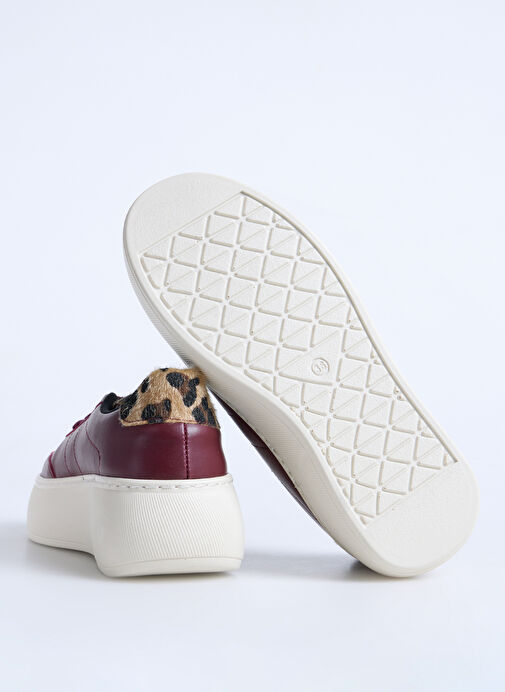 F By Fabrika Bordo Kadın Sneaker DARIA - Görsel 5