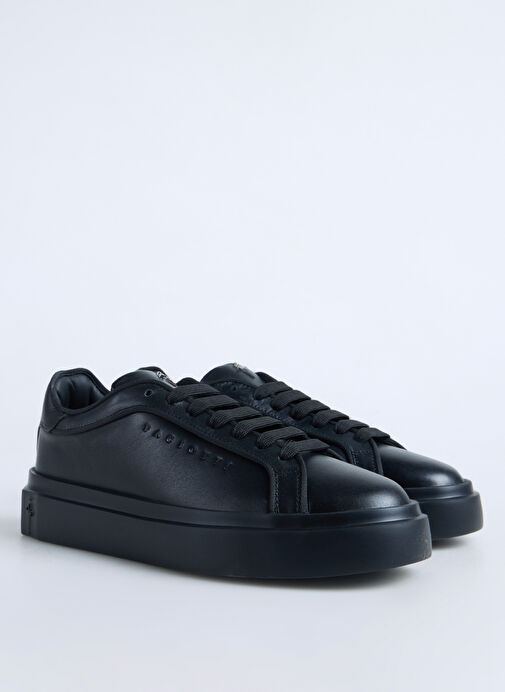 Paciotti Siyah Erkek Deri Günlük Ayakkabı LU68400VT999 - Görsel 3