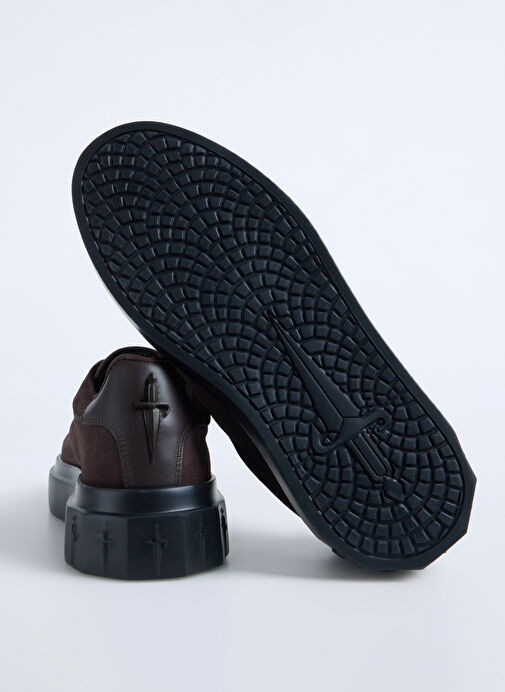 Paciotti Kahverengi Erkek Deri Günlük Ayakkabı LU68400CA008 - Görsel 5