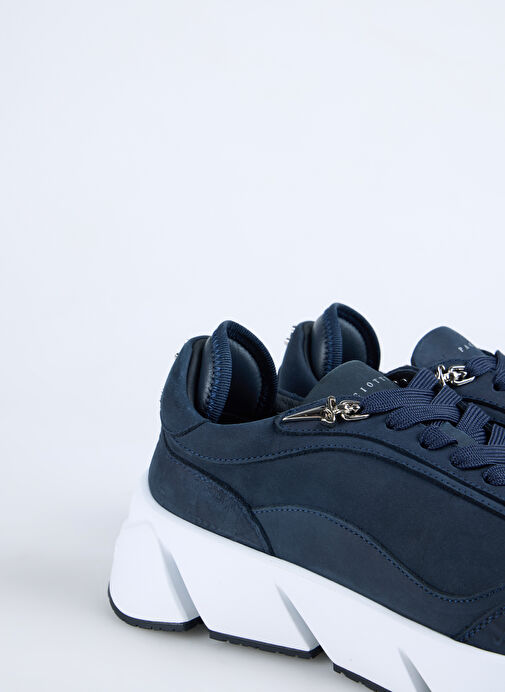 Paciotti Lacivert Erkek Deri Sneaker LU68600NB004 - Görsel 6