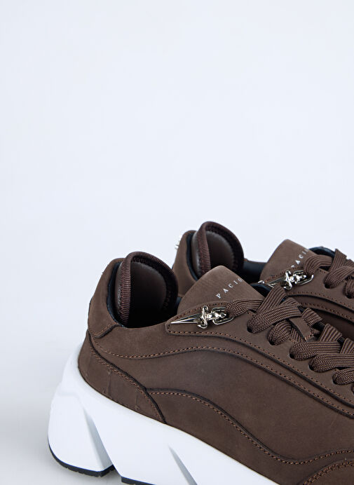 Paciotti Kahverengi Erkek Deri Sneaker LU68600NB008 - Görsel 6