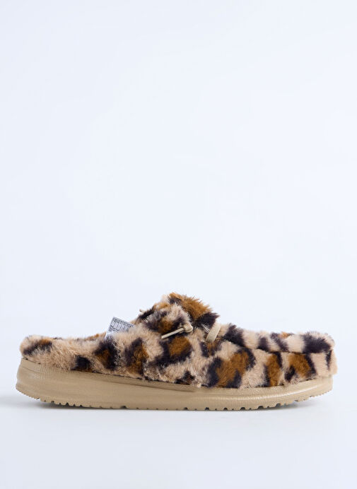 Hey Dude Kahverengi Kadın Terlik Wendy Slipper Leo Fur - Görsel 2