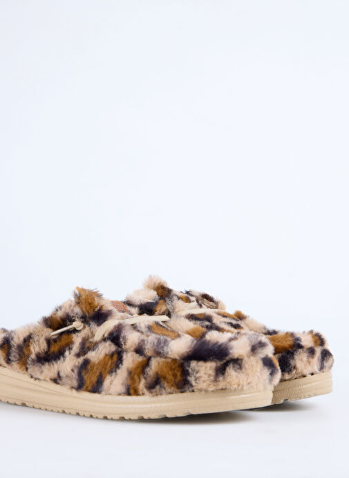 Hey Dude Kahverengi Kadın Terlik Wendy Slipper Leo Fur - Görsel 6