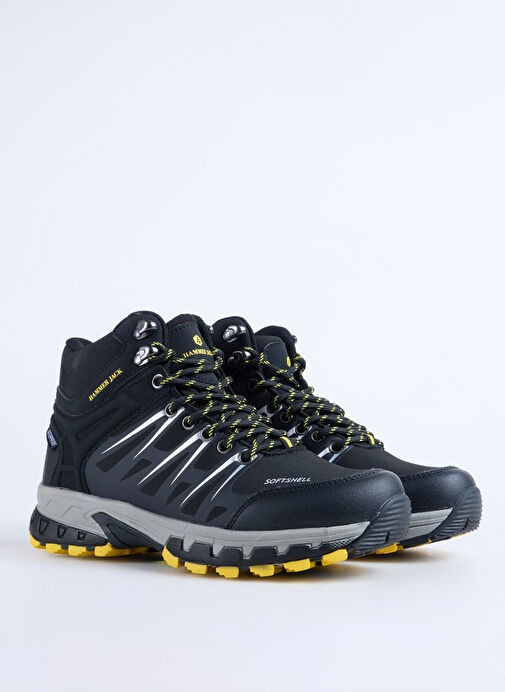 Hammer Jack Siyah Kadın Bot GARSON BOT - Görsel 3