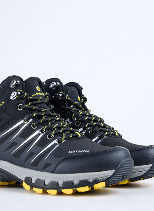 Hammer Jack Siyah Kadın Bot GARSON BOT - Görsel 6