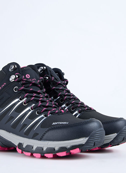 Hammer Jack Siyah Kadın Bot GARSON BOT - Görsel 6