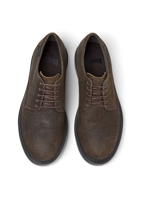 Camper Kahverengi Erkek Deri Klasik Ayakkabı Dean - Görsel 4